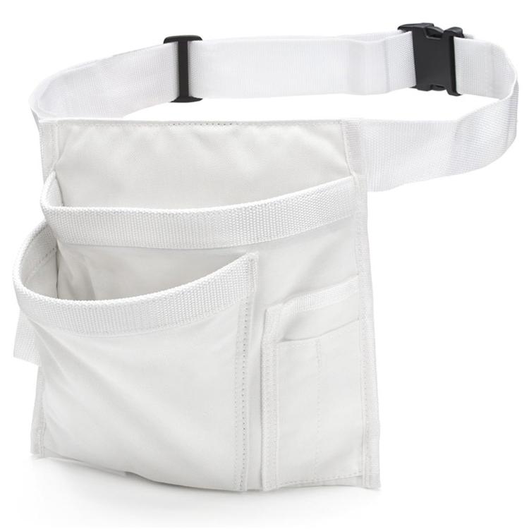 Tool Belt with Pockets Single-Side Utility Tool Pouch with Adjustable Buckle Strap Waist Apron