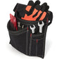 Tool Belt with Pockets Single-Side Utility Tool Pouch with Adjustable Buckle Strap Waist Apron