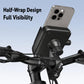 Motorcycle Shockproof Portable Riding Phone Holder Easy Access Cell Phone Mount, Handlebar, Rearview Mirror, Three-dimensional