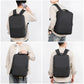 REMOID Laptop Waterproof Business Travel Back Pack Casual Daypack With USB Charging Port