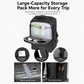 REMOID Laptop Waterproof Business Travel Back Pack Casual Daypack With USB Charging Port