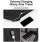 REMOID Laptop Waterproof Business Travel Back Pack Casual Daypack With USB Charging Port