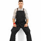 Split Leg Apron Cross Back Tool Work Apron with Pockets for Barber Pottery Tattoo Artist