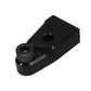 Black speed adjustment assist bracket with side knob and mounting hole