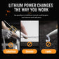 COOFIX 6-Speed Adjustable Grout Tool Portable Auto-Retract Caulk Applicator, No Battery & Charger
