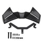 Front spoiler winglet kit for Yamaha MT-09 with black panels and mounting hardware.