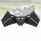 Front spoiler winglet kit for Yamaha MT-09, carbon-fiber patterned panels.
