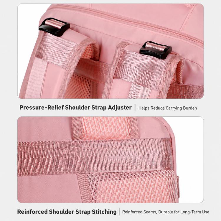 REMOID Travel Backpack Flight Approved Laptop Bag With Shoe Compartment Wet Pocket