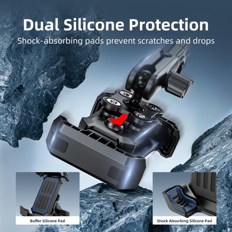 Motorcycle Bicycle Shock-absorbing Adjustable Mobile Phone Holder