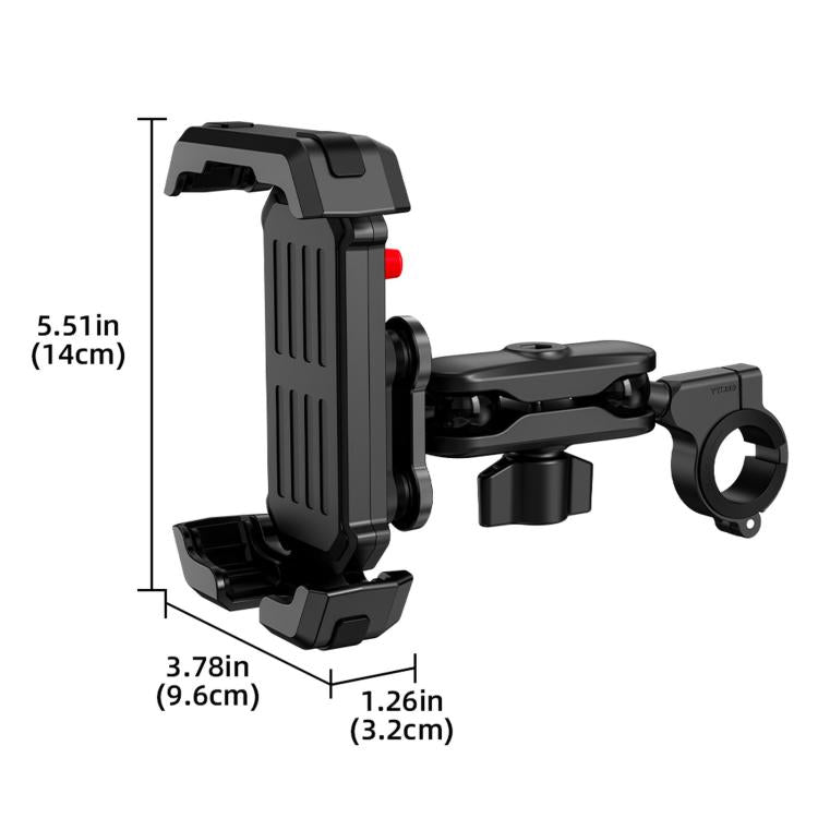 Motorcycle Bicycle Shock-absorbing Adjustable Mobile Phone Holder