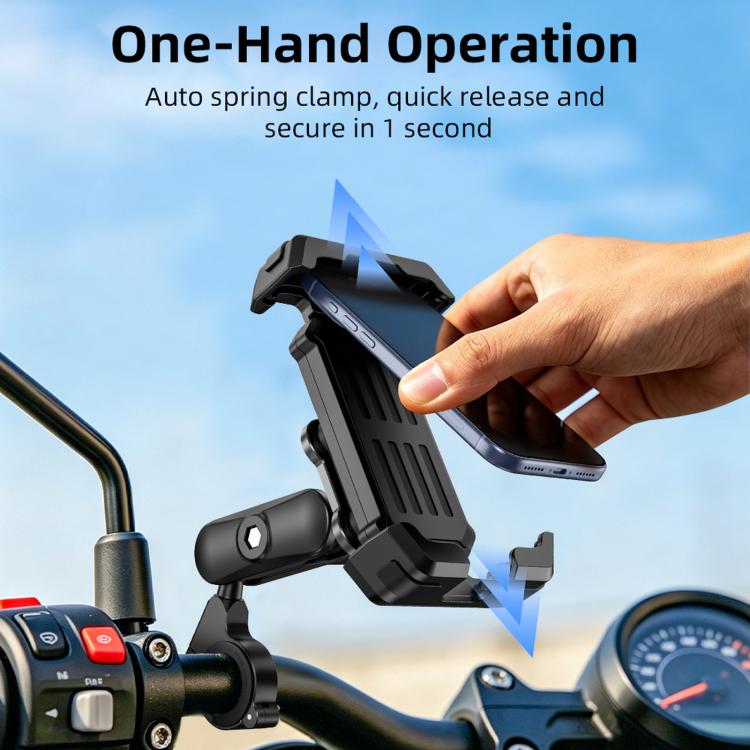 Motorcycle Bicycle Shock-absorbing Adjustable Mobile Phone Holder