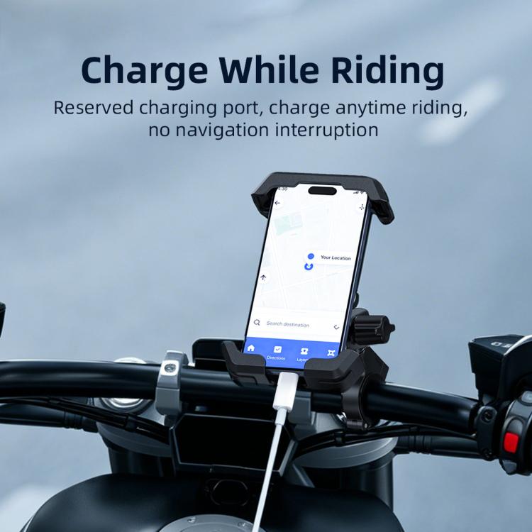 Motorcycle Bicycle Shock-absorbing Adjustable Mobile Phone Holder