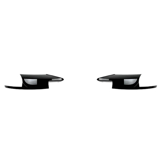 For BMW 5 Series F10 M5 F11 2011-2017 Car Accessories Stickers, Front Bumper Trim Black, Front Bumper Trim Carbon Fiber, Front Lip Black, Front Lip Carbon Fiber