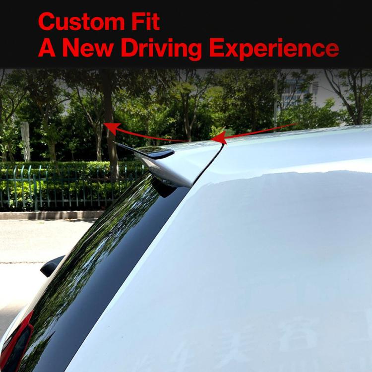 For Hatchbacks & SUVs Universal Rear Roof Spoiler Mod Parts