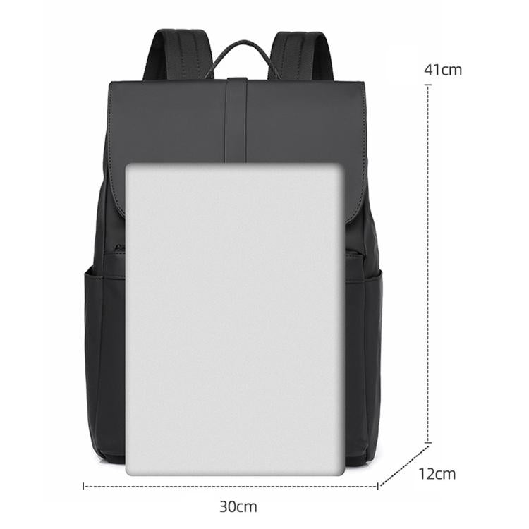 REMOID Water-Resistant Laptop Backpack With Luggage Strap 22L Slim Travel Daypack