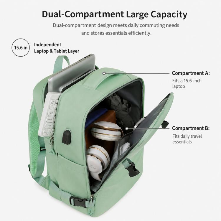 REMOID Travel Laptop Backpack Water Resistant Oxford Daypack