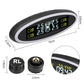 TPMS oval monitor and sensor cap set with size measurements shown