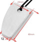 Car paint denibbing blade size diagram, silver rectangle marked 28 mm and 48 mm