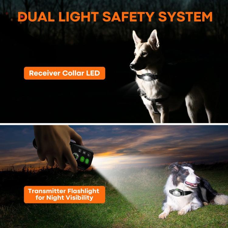 Smart Wireless Electronic Pet Fence Outdoor Waterproof Training Collar