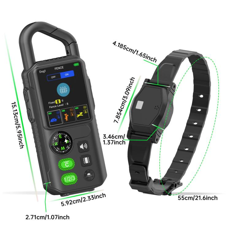 Smart Wireless Electronic Pet Fence Outdoor Waterproof Training Collar