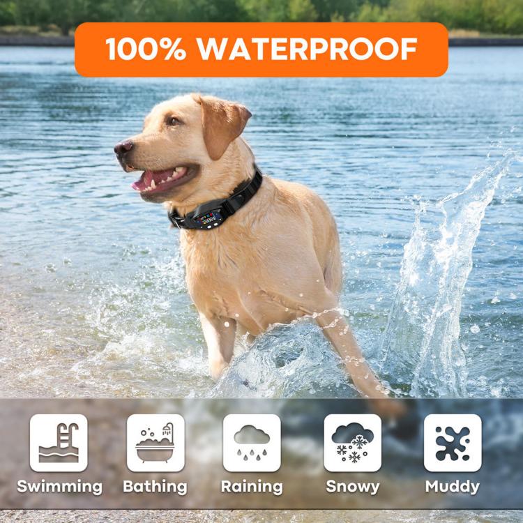 GPS Waterproof Electronic Fence Smart Training Collar for Pets