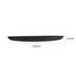 Black car door edge anti-scratch strip sticker, 145mm long and 15mm wide