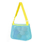 Single-Shoulder Stationery Pouch Children Mesh Foldable Thickened Mesh Beach Bag