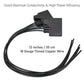 Front turn signal wiring harness pigtail with 12-inch 18-gauge tinned copper wire