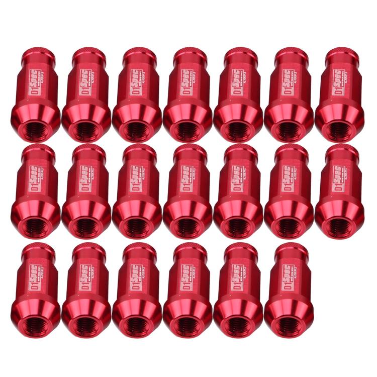 D1SPEC 20pcs /Set M12 X 1.5 Racing Wheel Nut