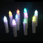 Colorful Christmas Changing Remote Control LED Candle Light Halloween LED Clip-On Candle Lamp