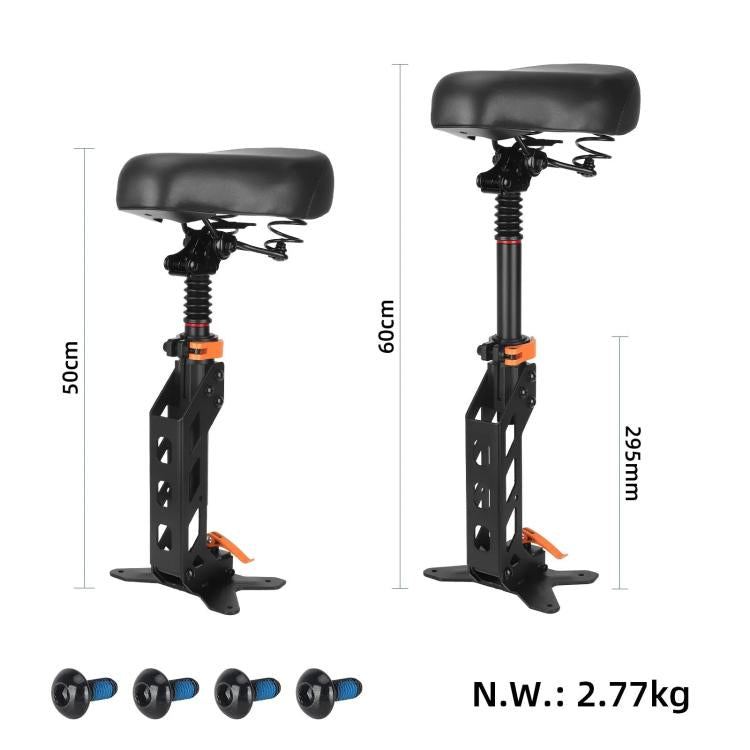 For KuKirin G2 Max Electric Scooter Seat Kit Padded Saddle Complete Assembly Repair Kit