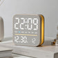 Digital Alarm Clock LED Desk Clock with Night Light USB Output Dimmable Display