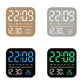 Digital Alarm Clock LED Desk Clock with Night Light USB Output Dimmable Display