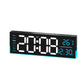 12.6 Inch LED Desk Clock Large Digital Wall Clock With RGB Ambient Light Temp / Date / Week / DST / Timer