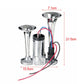 Electric car horn dimensions: 7.1cm wide, 21.5cm tall, 15.5cm base