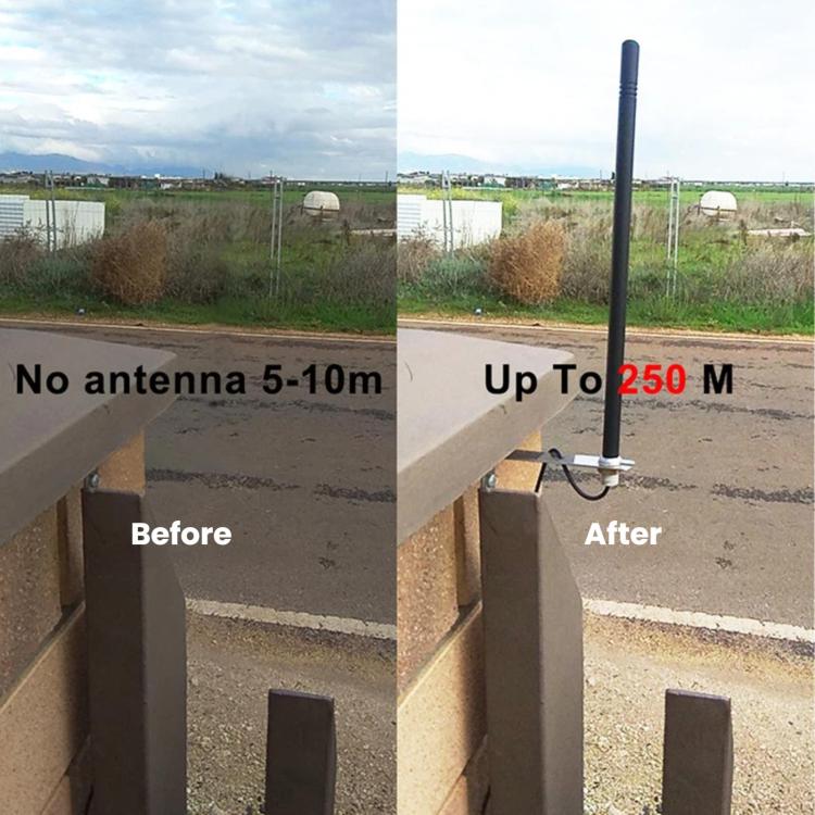868MHz Outdoor Waterproof Extension Antenna For Garage Door Remote Control, 868MHz Length 2m