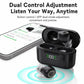 Goodmi Bluetooth Hearing Aids for Seniors App & Button Controlled Sound Amplifier with LED Display