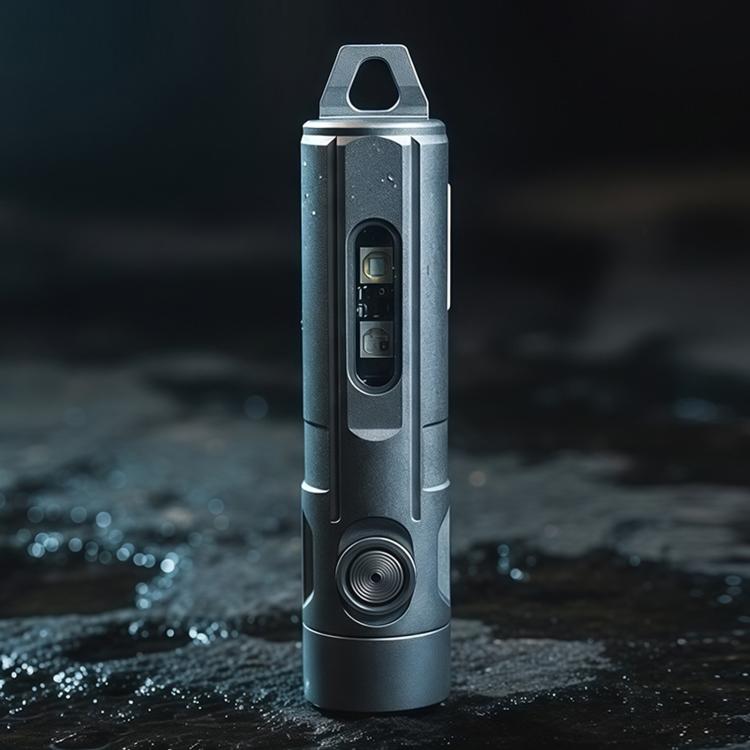 Mini Type-C Rechargeable High-Power Flashlight Keychain