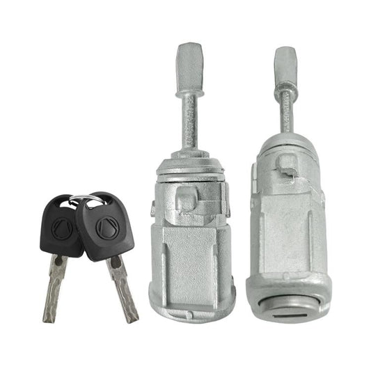 For Volkswagen POLO Left & Right Door Lock Cylinder 604837167 604837168, 604837167 / 604837168