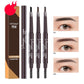 MYONLY dual-ended eyebrow pencil set with spoolie, shade options 01#-03# shown.