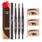 MYONLY dual-ended eyebrow pencil set with spoolie, shade options 01#-03# shown.