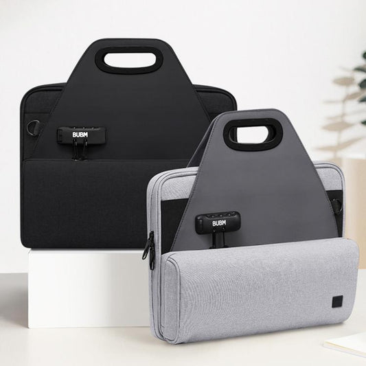 BUBM Lockable Document Organizer Bag File Portfolio Storage Case