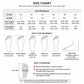 Size chart for sneakers: EU 35–40, US 5–9.5, foot length in inches shown