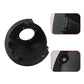 Black plastic filter housing base with bolt holes and clip detail