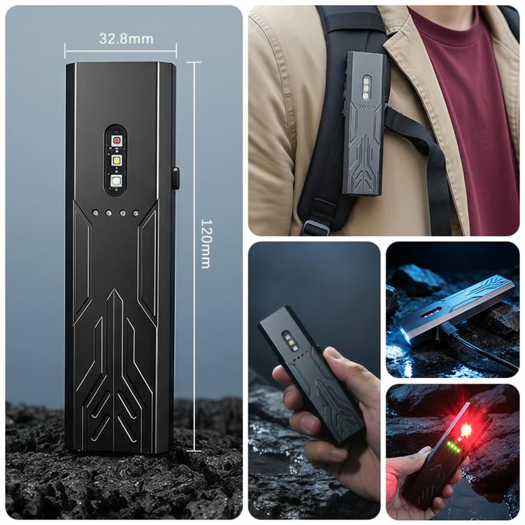 Outdoor Magnetic EDC Aluminum Alloy High-Power Flashlight
