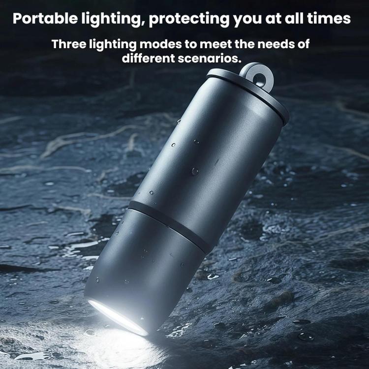 Mini Flashlight EDC Portable Titanium Alloy Keychain