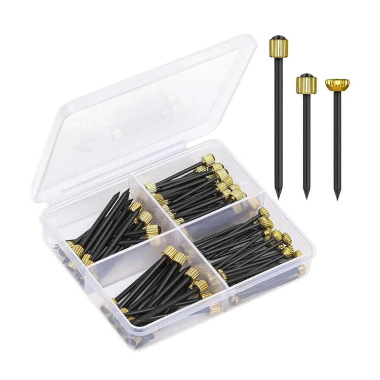90 in 1 Picture Frame Nails Through-Core Copper Cap Nails & Copper Head Nails, 90 in 1
