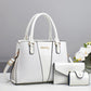 3pcs /Set Crocodile-Patterned Tote Shoulder Bag