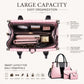 3pcs /Set Crocodile Pattern Color-Changing Large Capacity Shoulder/Handbag