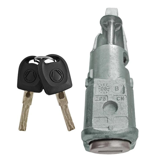 For Skoda Car Door Lock Cylinder With Keys 1Z0837167C 6Y0898167E, 1Z0837167C